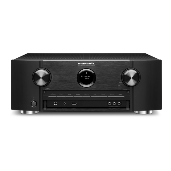 Marantz SR6015 Owner's Manual