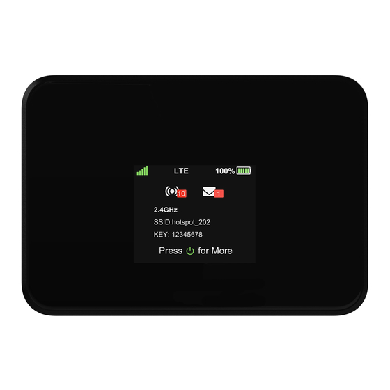 AT&T TURBO HOTSPOT 2 USER MANUAL Pdf Download ManualsLib