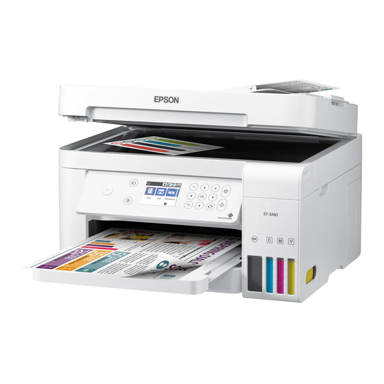 User manual Epson EcoTank ET-3850 (English - 283 pages)