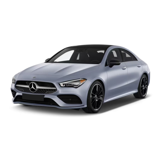 Mercedes-benz Cla 2022 Manual Pdf Download 