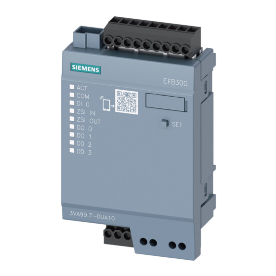 SIEMENS 3VA9977-0UA10 OPERATING INSTRUCTIONS MANUAL Pdf Download ...