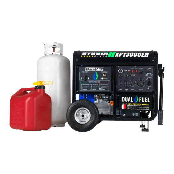 DUROMAX XP13000EH QUICK START MANUAL Pdf Download ManualsLib