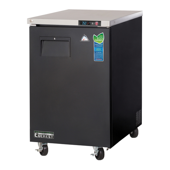 EVEREST REFRIGERATION EBB23 OWNER'S MANUAL Pdf Download ManualsLib