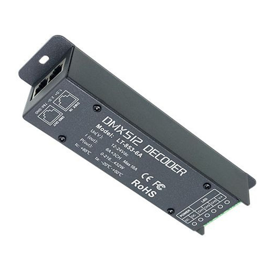 Ltech LT-853-6A Quick Start Manual