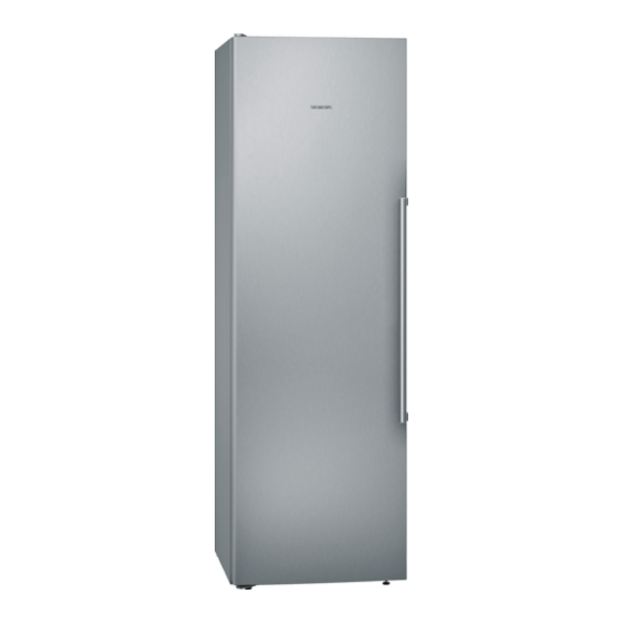 Siemens iQ500 KS36VAI3P Instructions For Use Manual