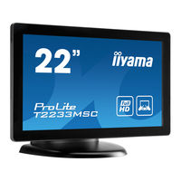 Iiyama ProLite T2233MSC-1 User Manual