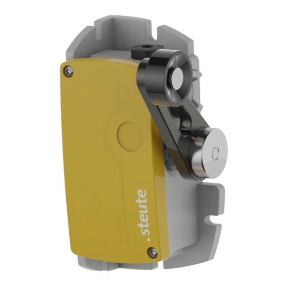 steute EM 92 DL KST -40 C +70 C Extreme Mounting And Wiring Instructions