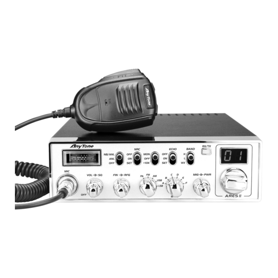 AnyTone ARES II Instruction Manual