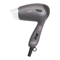 AEG REISE-FOEN HTD 5630 Instruction Manual