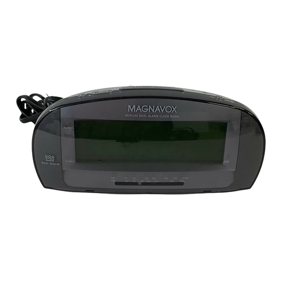 Magnavox MCR140 Quick Start