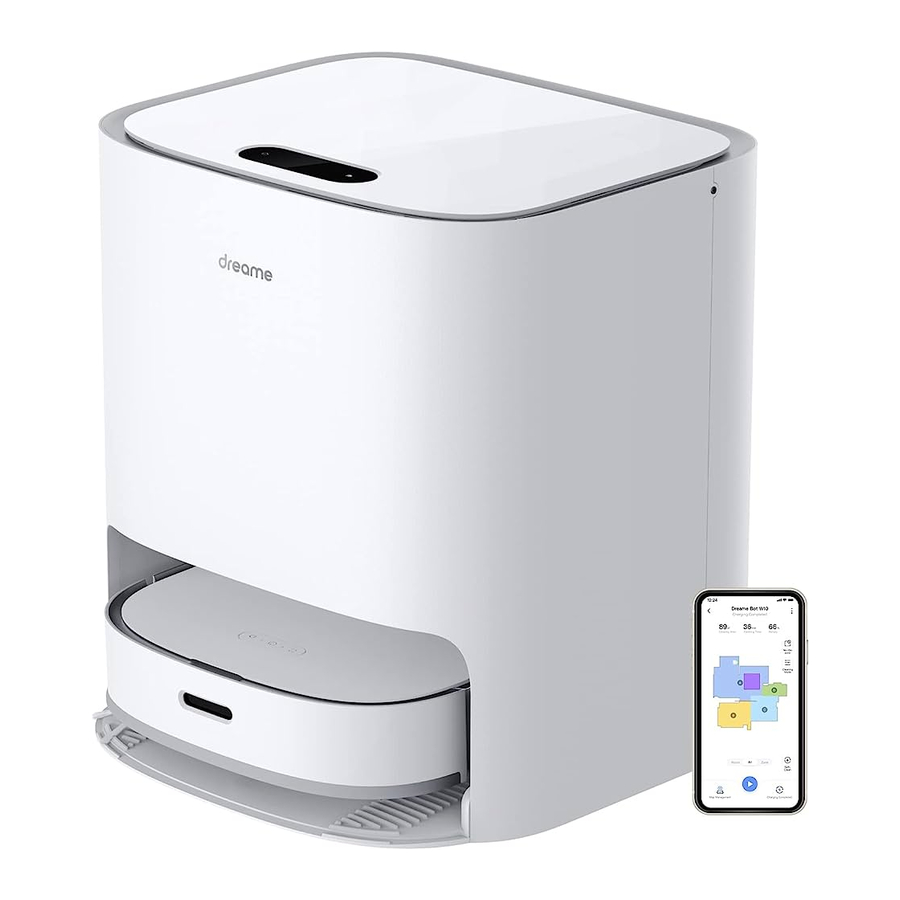 Dreametech DreameBot W10 - Self-Cleaning Robot Vacuum Manual