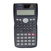 Casio MS 300M - Display Solar Power Calculator Training Manual