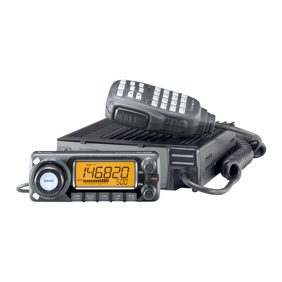 Icom IC-208H Service Manual