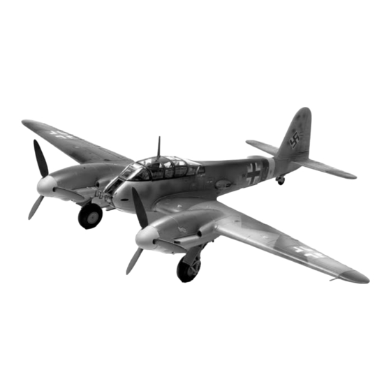 REVELL MESSERSCHMITT Me 410 B-6 / R-2 Manuals