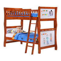 Night & Day Furniture Scribbles Twin Bunk Bed Assembly Instructions Manual