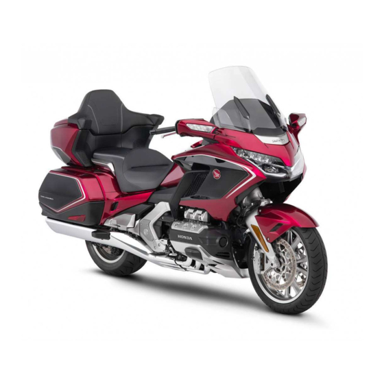 Honda Gold Wing 2021 Manual