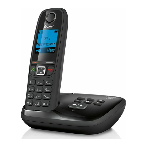 GIGASET AL415A MANUAL Pdf Download ManualsLib