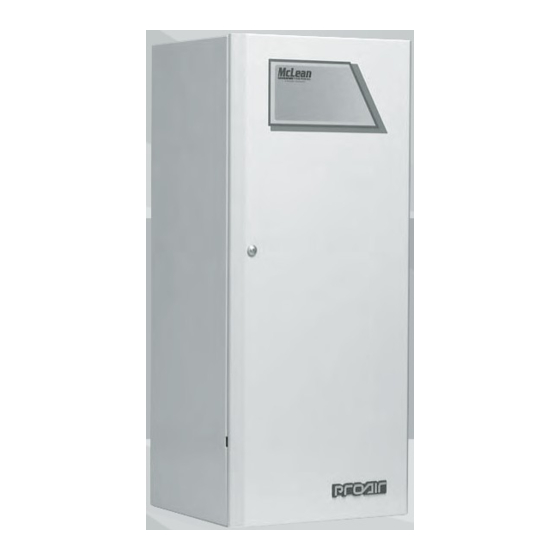 PENTAIR MCLEAN COOLING TECHNOLOGY PROAIR CR23 INSTRUCTION MANUAL Pdf