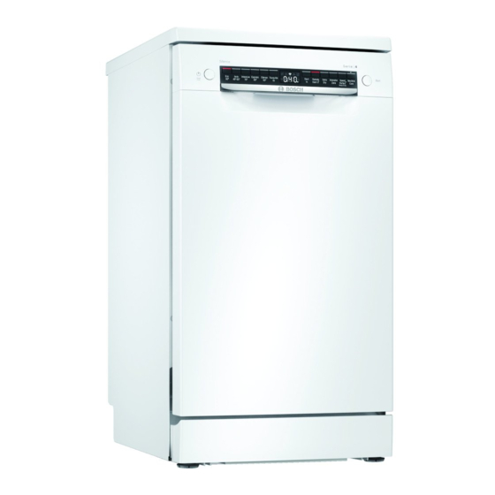 BOSCH SLIMLINE SPS4HMW53G USER MANUAL Pdf Download ManualsLib