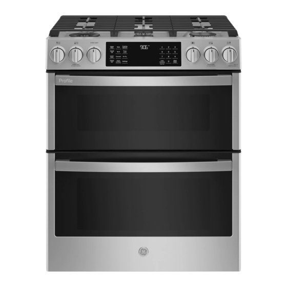 GE PROFILE PGS960 OWNER'S MANUAL Pdf Download ManualsLib