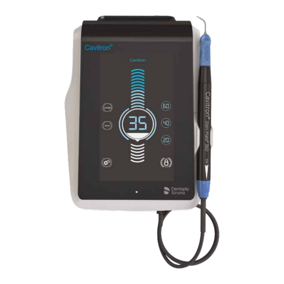 DENTSPLY SIRONA CAVITRON 300 SERIES INSTRUCTIONS FOR USE MANUAL Pdf