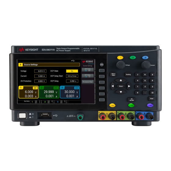 KEYSIGHT EDU36311A SERVICE MANUAL Pdf Download ManualsLib