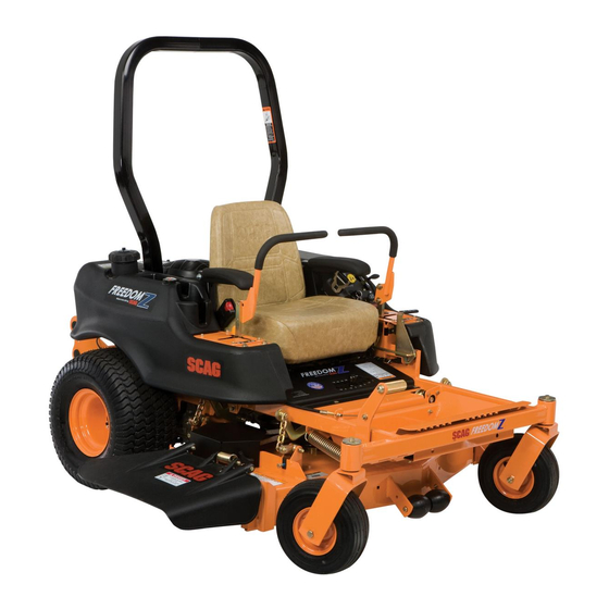 SCAG POWER EQUIPMENT FREEDOM Z SFZ52691FS OPERATOR
