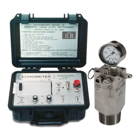 ECHOMETER M MANUAL Pdf Download ManualsLib