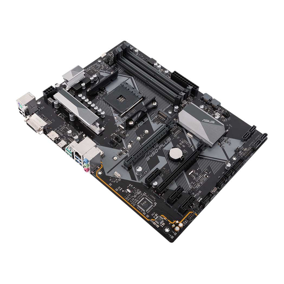 Asus TUF GAMING B450-PLUS Manual