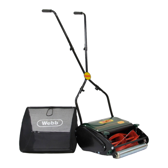 Webb 24 store cylinder mower manual