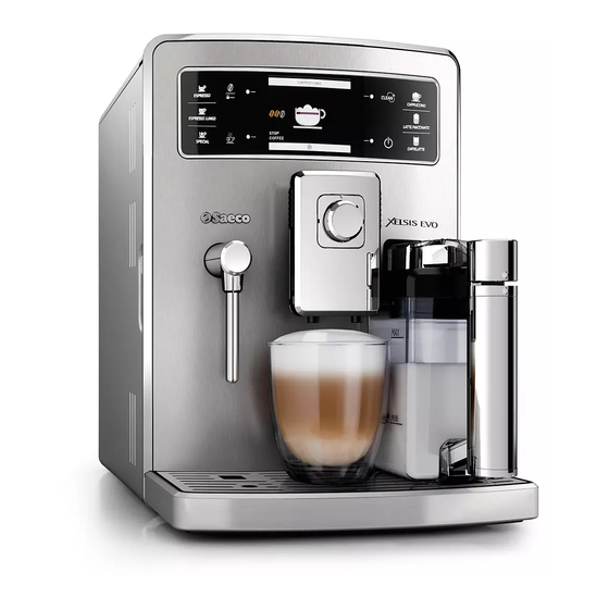 SAECO XELSIS EVO HD8954 USER MANUAL Pdf Download ManualsLib