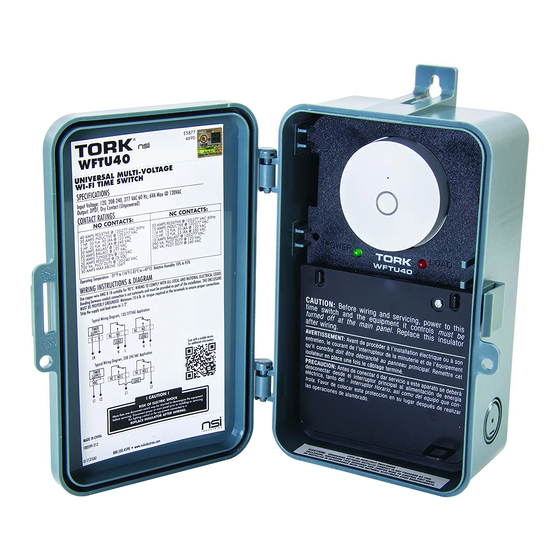 NSI TORK WFTU40 MANUAL Pdf Download ManualsLib