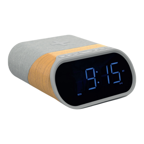 anko bluetooth clock radio