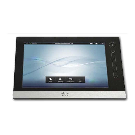 Cisco TelePresence Touch 8 Installation Manual