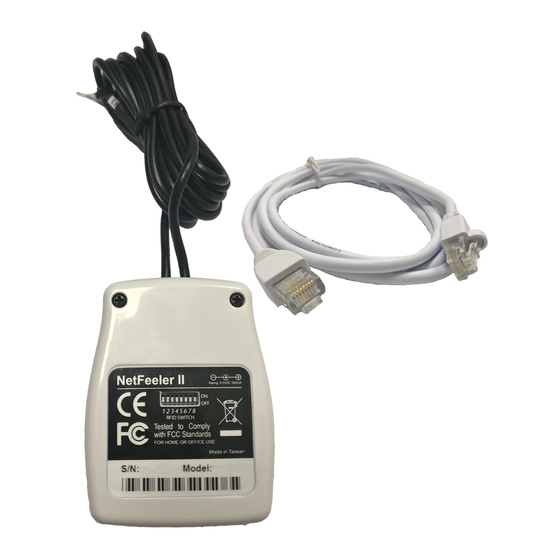 MegaTec NetFeeler II Manuals