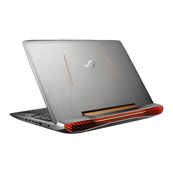 Asus ROG G752VS GC018T Manuals
