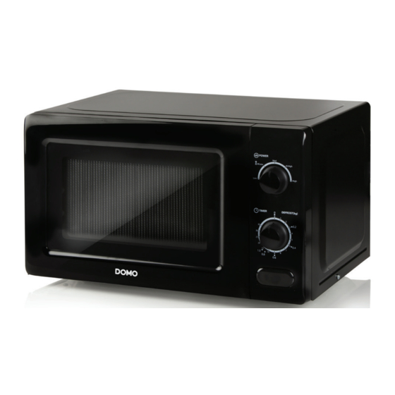 User Manuals: Linea 2000 DOMO DO1017 Microwave Oven