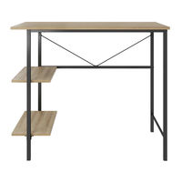 Mainstays Side Storage Desk Assembly Instructions Manual