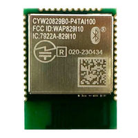 Infineon AIROC CYW20829B0-P4EPI100 Manual