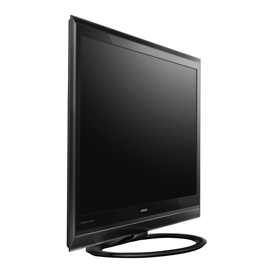 Hitachi UT42X902 - 42" LCD Flat Panel Display Operating Manual