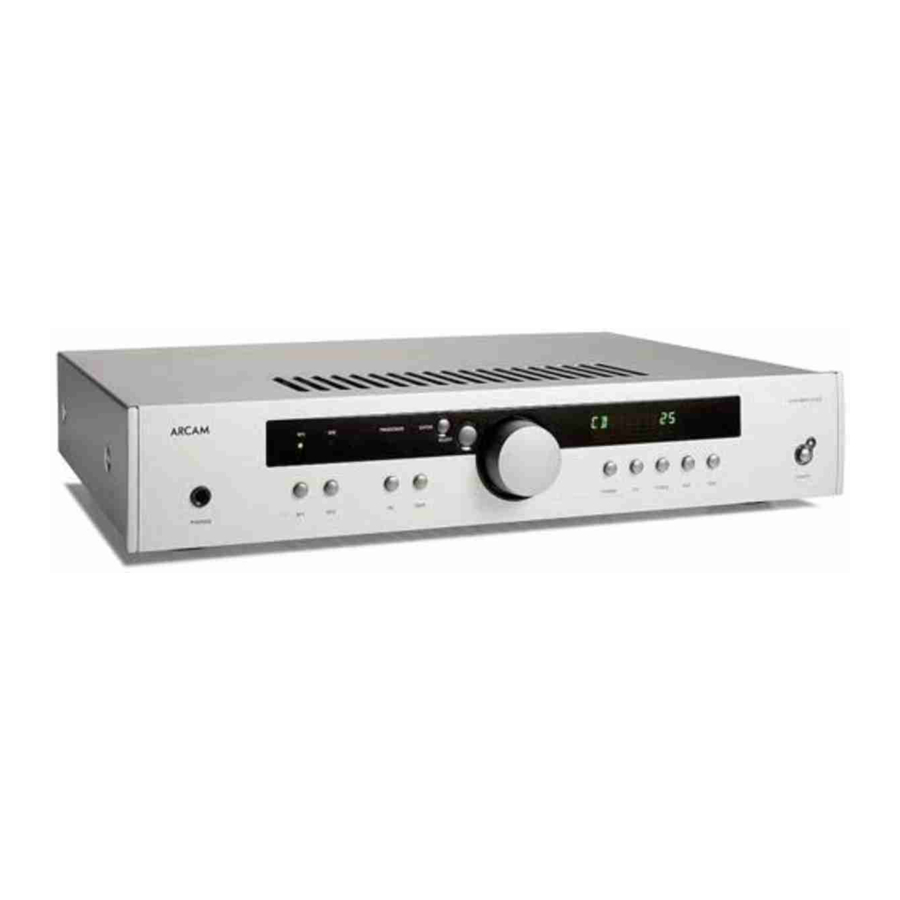 Arcam DiVA A80 Service Manual