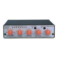 FMR Audio RNLA7239 Quick Start Manual