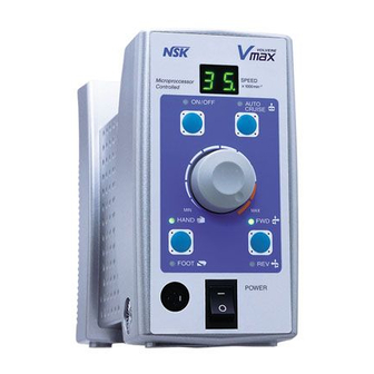 NSK Volvere Vmax Operation Manual