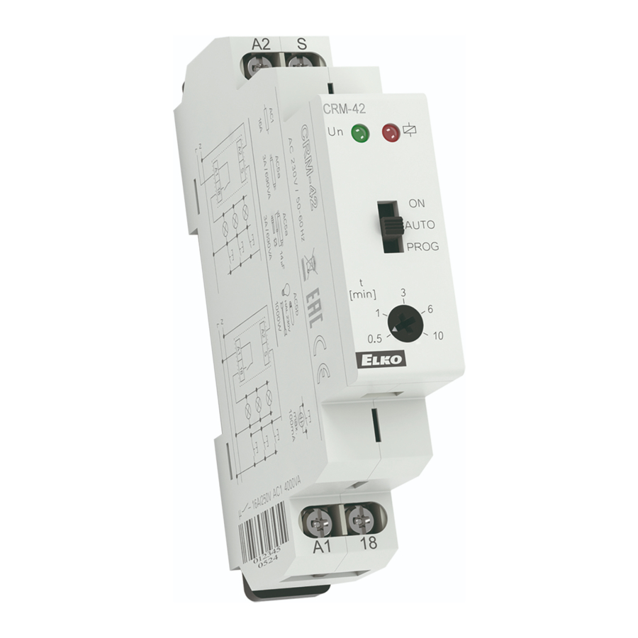 Elko CRM-42 Manual