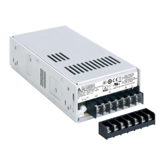 Delta Electronics PMF Series Instruction Manual