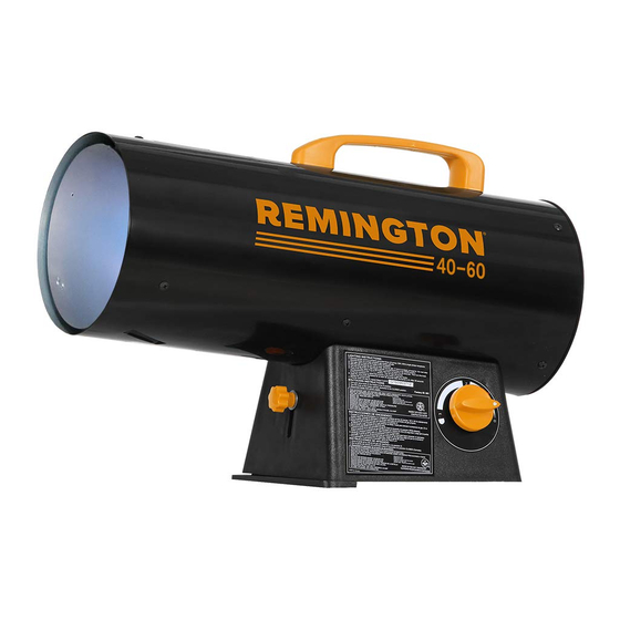 Pinnacle Climate Technologies REMINGTON REM-40-GFA-O User's Manual & Operating Instructions