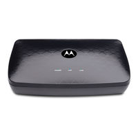 Motorola MoCA MM1025 Quick Start Manual