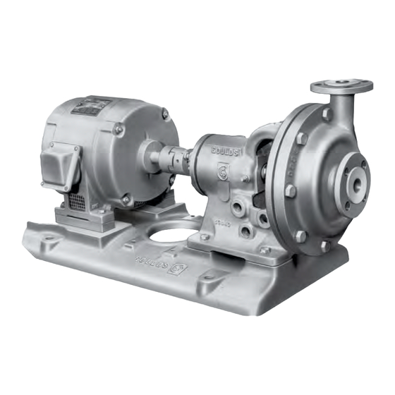 ITT GOULDS PUMPS 3107 INSTALLATION, OPERATION AND MAINTENANCE