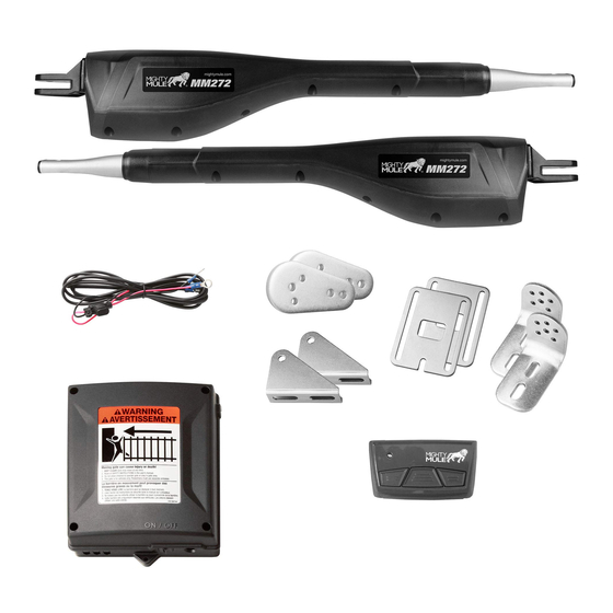 NORTEK SECURITY & CONTROL MIGHTY MULE MM272 INSTALLATION MANUAL Pdf