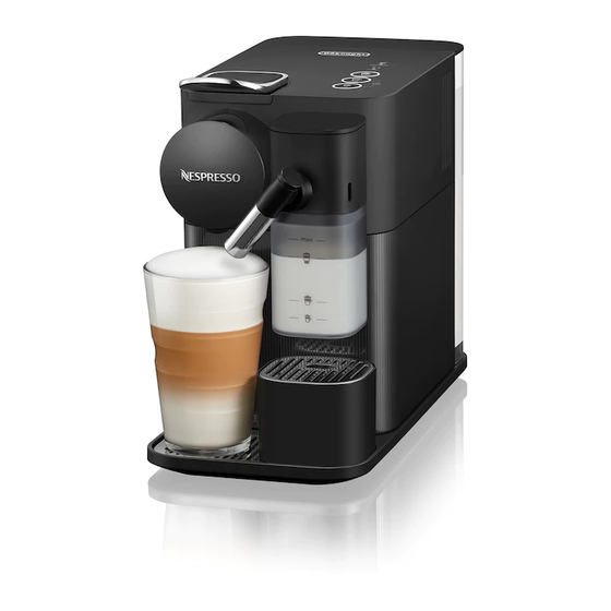 DELONGHI NESPRESSO LATTISSIMA ONE USER MANUAL Pdf Download